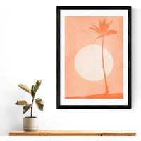 East End Prints St. Tropez Sunset by Kubistika Print