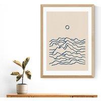 East End Prints Mountainscape by Alisa Galitsyna Print