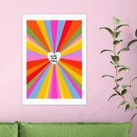East End Prints Anti Bad Vibes by Emmy Lupin Studio Print