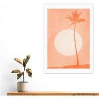 East End Prints St. Tropez Sunset by Kubistika Print