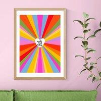 East End Prints Anti Bad Vibes by Emmy Lupin Studio Print
