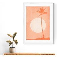 East End Prints St. Tropez Sunset by Kubistika Print