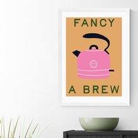 East End Prints Fancy a Brew by Emmy Lupin Studio Print