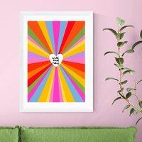 East End Prints Anti Bad Vibes by Emmy Lupin Studio Print