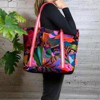 Arthouse Psychedelic Dreams Large Tote Bag
