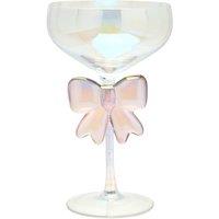 Hestia Iridescent Bow Martini Glass