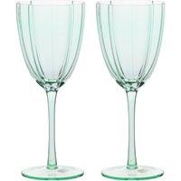 Hestia Set of 2 Scallop Wine Glasses