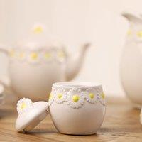 The Cottage Garden Daisy Sugar Bowl