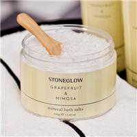 Stoneglow Grapefruit & Mimosa Mineral Bath Salts
