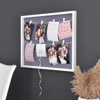 Nielsen 8 Picture Wooden Collage Clip Multi Photo Frame
