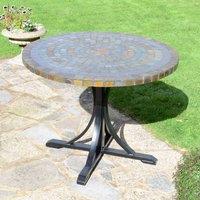 Byron Manor Miami Round Dining Table
