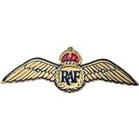 Harvey Makin Military Heritage RAF Wings Cast Aluminium Plaque