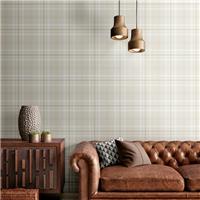 Catherine Lansfield Kelso Check Wallpaper