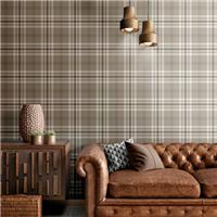 Catherine Lansfield Kelso Check Wallpaper