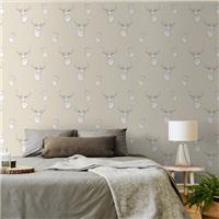 Catherine Lansfield Stag Wallpaper