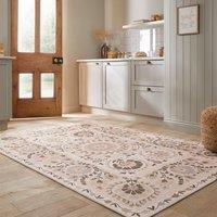 Hani Floral Washable Rug