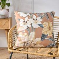 Sagara Floral Square Filled Cushion