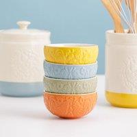 Mason Cash Set of 4 Home to Roost Mini Bowls