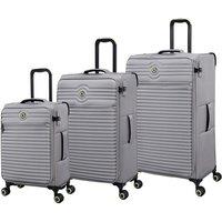 IT Luggage Set of Three Circulator Soft Shell Suitcases