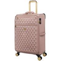 IT Luggage Glimmering Soft Shell Suitcase