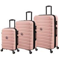 IT Luggage Set of Three Divert Hard Shell Suitcases