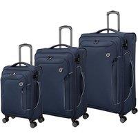 IT Luggage Set of Three Teleported Soft Shell Suitcases