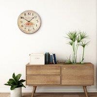 French Garden Fruits Wall Clock