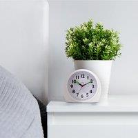 Acctim Jefferson Non Ticking Analogue Alarm Clock