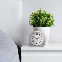 Acctim Jefferson Non Ticking Analogue Alarm Clock