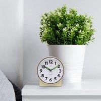 Acctim Micah Non Ticking Analogue Alarm Clock