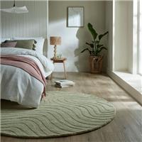 Mesmerise Abstract Wool Round Rug