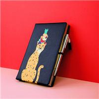 Tache A5 Leopard Faux Leather Notebook