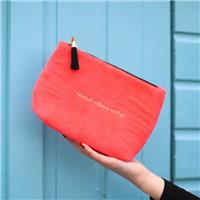 Tache Good Vibes Only Medium Velvet Make Up Bag