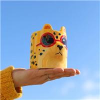 Tache Leopard Ceramic Mug