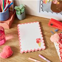 Waters and Noble Wavy Edge Memo Pad