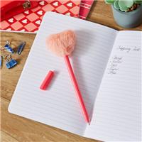 Waters and Noble Fluffy Heart Pen