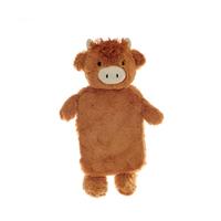 Aroma Home Highland Cow Hot Water Bottle