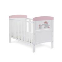 Obaby Grace Elephants Cot Bed