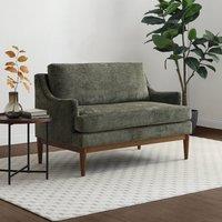 Zella Olive Chenille 2 Seater Sofa