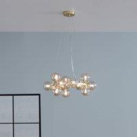 Return - Vecchio Glass Ball 15 Light Ceiling Light