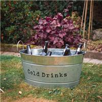 Harbour Housewares Vintage Drinks Bucket