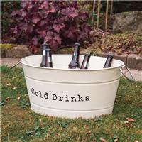 Harbour Housewares Vintage Drinks Bucket