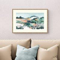 Artko Valley Pathways Framed Print