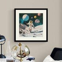 Artko Planet Chaser Framed Print