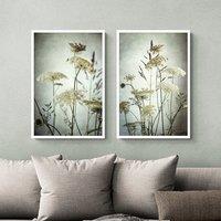 Artko Set of 2 Queen Anne's Lace Framed Prints