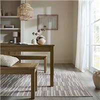 Patchwork Striped Washable Rug