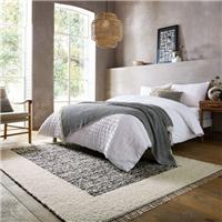 Bodie Border Boucle Wool Rug