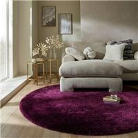 Jewel Shaggy Round Rug