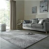 Geo Starburst Sheen Rug