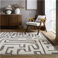 Madu Abstract Tasselled Rug